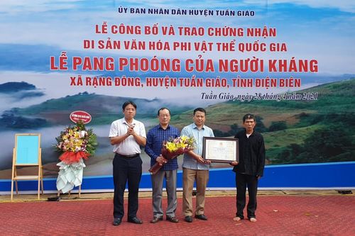 Điện Biên: Lễ Pang Phoóng được chứng nhận di sản văn hóa phi vật thể quốc gia
