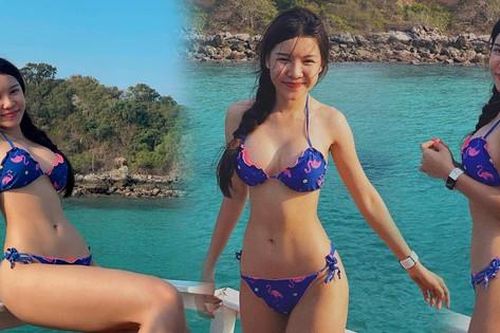 Bạn gái hotgirl của Đặng Văn Lâm tung ảnh bikini gây 'sốt'