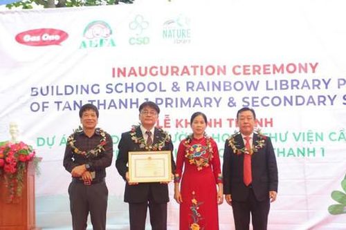 Khánh thành trường học, thư viện tặng thầy trò vùng cao