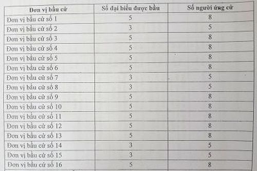 Danh sách những người ứng cử đại biểu Hội đồng nhân dân tỉnh Phú Thọ khóa XIX, nhiệm kỳ 2021-2026