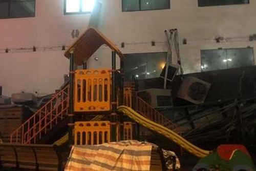 Điều tra vụ sập dàn cục nóng điều hòa tại An Bình Plaza