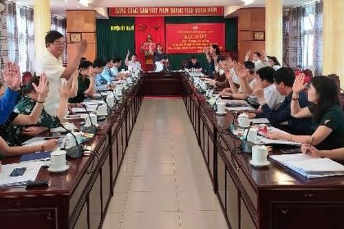 Công tác chuẩn bị bầu cử tại huyện Ba Vì: Coi trọng sự phối hợp đồng bộ