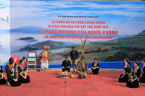 Lễ Pang Phoóng của người Kháng là Di sản văn hóa phi vật thể quốc gia
