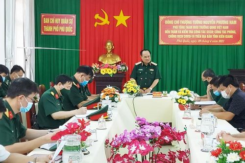 Kiểm tra công tác phòng, chống Covid-19 tại Phú Quốc