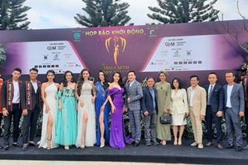 Họp báo công bố khởi động cuộc thi Miss Earth Vietnam 2021