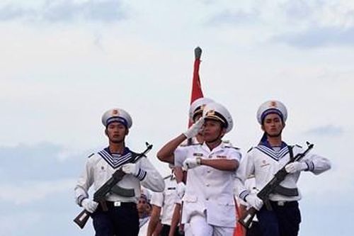 Lễ mít tinh Kỷ niệm 46 năm Ngày Giải phóng quần đảo Trường Sa