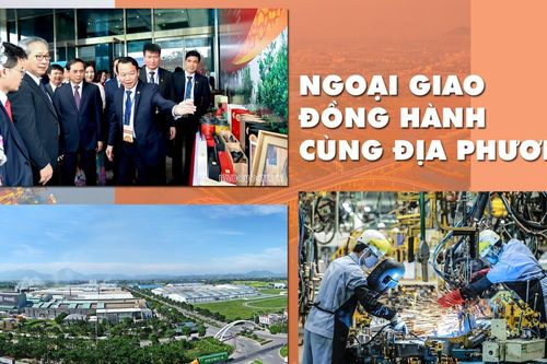 Muôn nẻo Ngoại giao đồng hành cùng địa phương