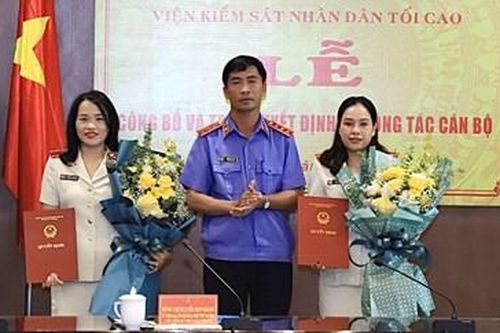 Bổ nhiệm lãnh đạo cấp phòng thuộc Vụ 11, VKSND tối cao