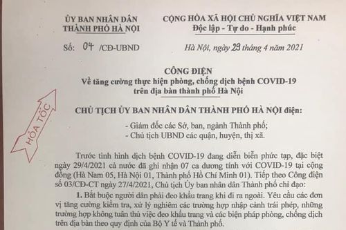 Hà Nội công bố ca dương tính ở Đông Anh, là F1 của BN2899
