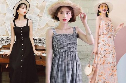 4 mẫu váy hai dây vừa xinh vừa mát, các nàng sắm nhanh còn kịp kỳ nghỉ lễ