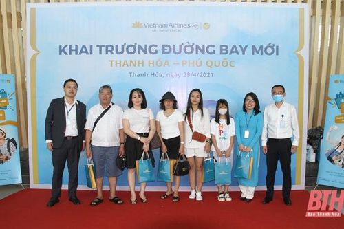 Vietnam Airlines khai trương đường bay Thanh Hóa - Phú Quốc