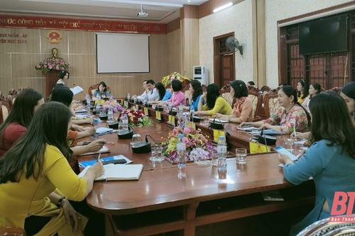 Rút kinh nghiệm tổ chức Đại hội điểm Hội LHPN huyện Như Xuân, nhiệm kỳ 2021-2026