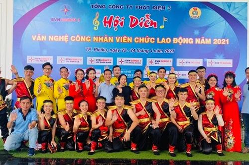 Công ty Nhiệt điện Phú Mỹ đạt giải nhì toàn đoàn tại hội diễn văn nghệ EVNGENCO 3 năm 2021
