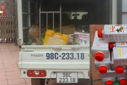 Quảng Ninh: Thu giữ hơn 100 chai thuốc trừ sâu, diệt cỏ bị cấm