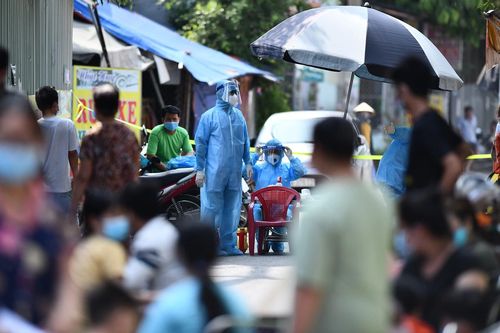 Phong tỏa một căn nhà tại TP.HCM