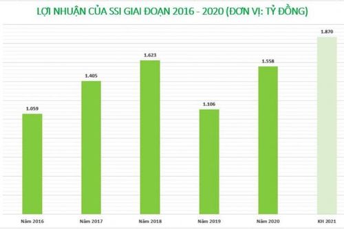 SSI đặt mục tiêu lợi nhuận 1.870 tỷ đồng, phát hành 442 triệu cổ phiếu để tăng vốn điều lệ lên 11.000 tỷ