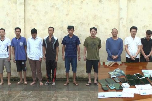 Thanh Hóa: Bắt 18 đối tượng đánh bạc kiểu '3 cây cầm chương'