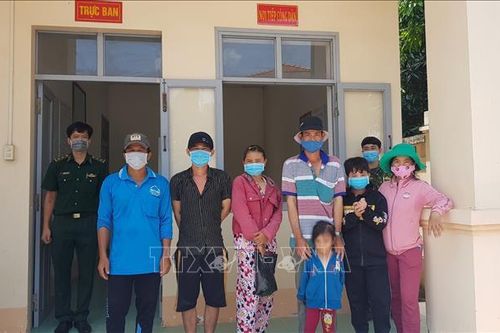 Phát hiện 8 trường hợp nhập cảnh trái phép tại biên giới An Giang