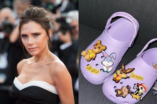 Victoria Beckham không thích đi dép Crocs của Justin Bieber