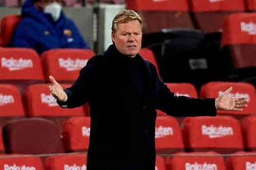 HLV Koeman bị cấm chỉ đạo 2 trận, 'bay ghế' nếu Barca hụt La Liga