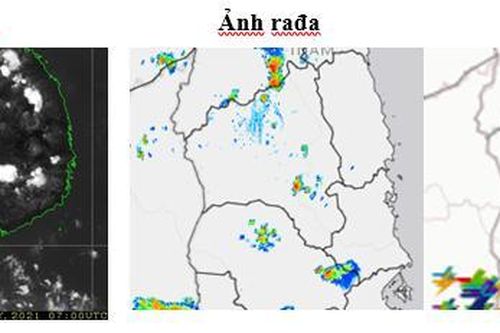 Cảnh báo mưa dông trên khu vực tỉnh Gia Lai