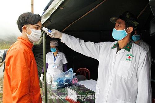Tăng cường các biện pháp phòng chống COVID-19 ở huyện biên giới