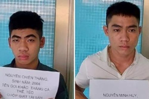 Băng nhóm gây ra hơn 20 vụ cướp giật sa lưới