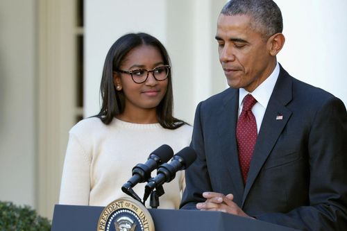 Con gái út nhà Obama ngày càng trưởng thành, nổi bật