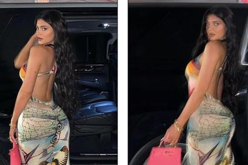 Kylie Jenner khoe trọn lưng trần và vòng ba căng đầy 'nảy lửa'