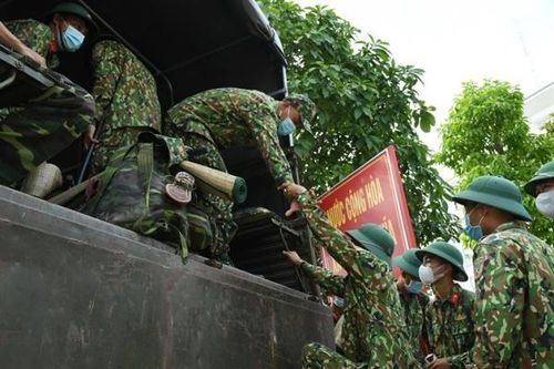 258 chiến sĩ chi viện địa bàn biên giới Tây Ninh