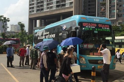 Bến xe Mỹ Đình, Hà Nội phòng dịch ra sao?