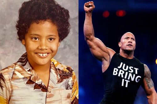 The Rock kể chuyện khi còn nhỏ hay bị nhầm thành bé gái