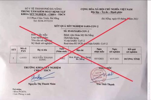 Xử phạt người đăng kết quả xét nghiệm COVID-19 giả lên mạng xã hội