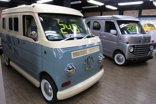 Dàn xe kei tí hon 'đội lốt' van cổ điển cực chất tại Nhật Bản