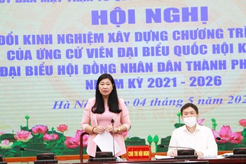 Ứng cử viên đại biểu Quốc hội và HĐND cần đa dạng hóa các hình thức tiếp xúc cử tri