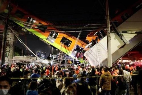 Sập cầu metro ở Mexico, 15 người chết 70 người bị thương