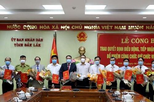 Đắk Lắk bổ nhiệm hàng loạt lãnh đạo sở, ngành