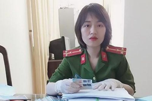 Cảm phục nữ Thượng úy Công an mắc trọng bệnh vẫn tận tụy với công việc