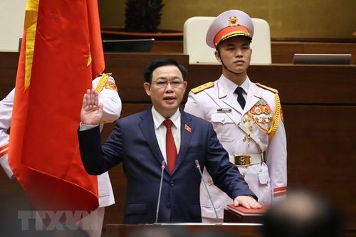 Lãnh đạo Nghị viện các nước chúc mừng Chủ tịch Quốc hội Vương Đình Huệ