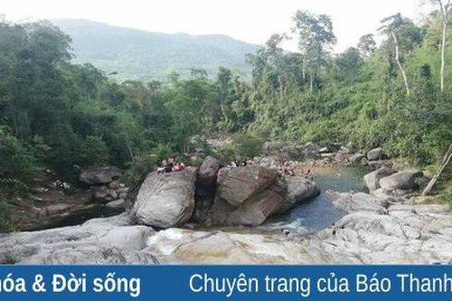 Điểm du lịch thác Ma Hao tăng cường phòng, chống dịch, bệnh COVID-19