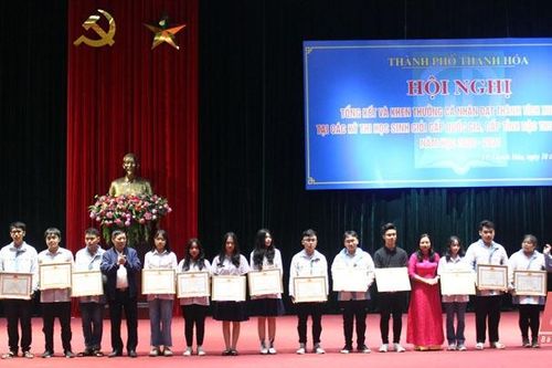 Ngành giáo dục TP Thanh Hóa nâng cao chất lượng giáo dục mũi nhọn
