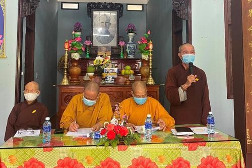 Quảng Nam: Ban Trị sự Phật giáo huyện Duy Xuyên họp triển khai công tác Phật sự