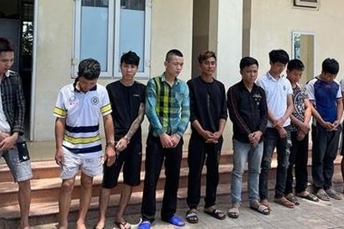 Bắt 9 đối tượng tổ chức chơi ma túy trong nhà trọ