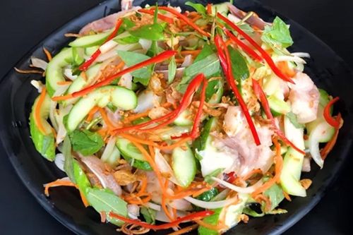 Món ngon mỗi ngày: Gỏi tai heo dưa chuột