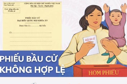 Phiếu bầu cử như thế nào là không hợp lệ?