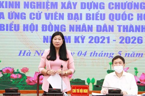 Hà Nội: Trao đổi kinh nghiệm với người ứng cử đại biểu Quốc hội và HĐND thành phố