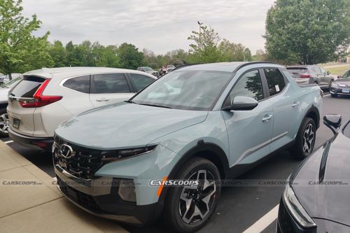 Bán tải Hyundai Santa Cruz bản thương mại xuất hiện tại Mỹ