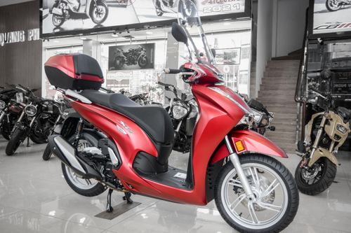 Phụ kiện chính hãng của Honda SH 350i xuất hiện tại Việt Nam
