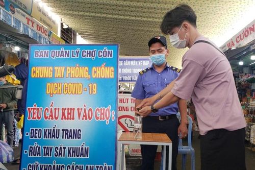 Đà Nẵng kiểm tra, xử phạt vi phạm phòng, chống dịch tại các chợ