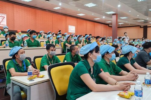 Đưa Nghị quyết Đại hội XIII của Đảng vào cuộc sống: Cách làm sáng tạo tại để ngày hội bầu cử lan tỏa trong đời sống công nhân